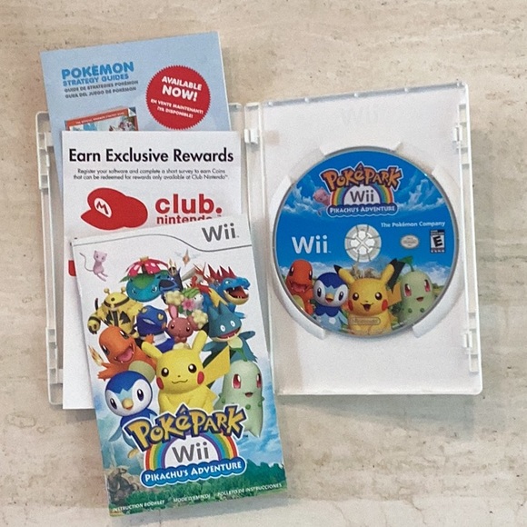 PokePark Wii Pikachu’s Adventure Nintendo Wii Game Pokemon Pikachu Complete - Picture 4 of 7